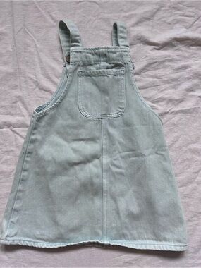 Seed Heritage Mint Green Denim Pinafore